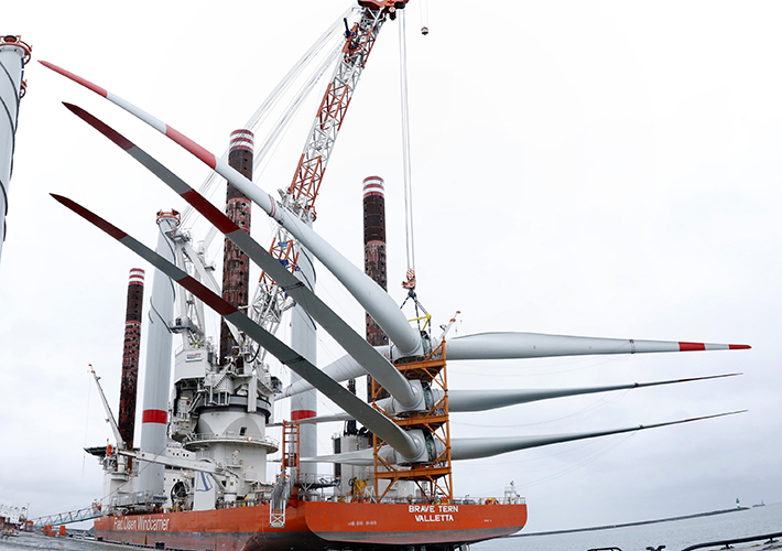 foto Iberdrola inicia la construcción del parque eólico marino Baltic Eagle, de 476 MW.
